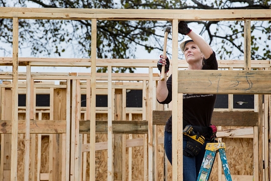 Trisha Yearwood helped build a home in Memphis, Tennessee