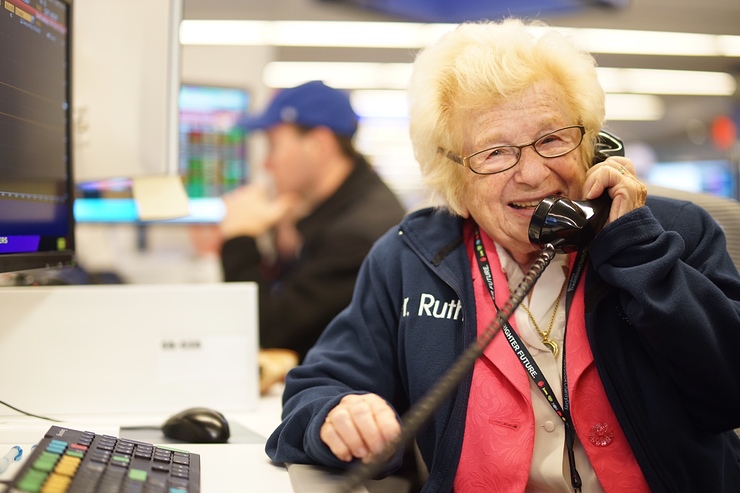 Dr. Ruth Making Calls